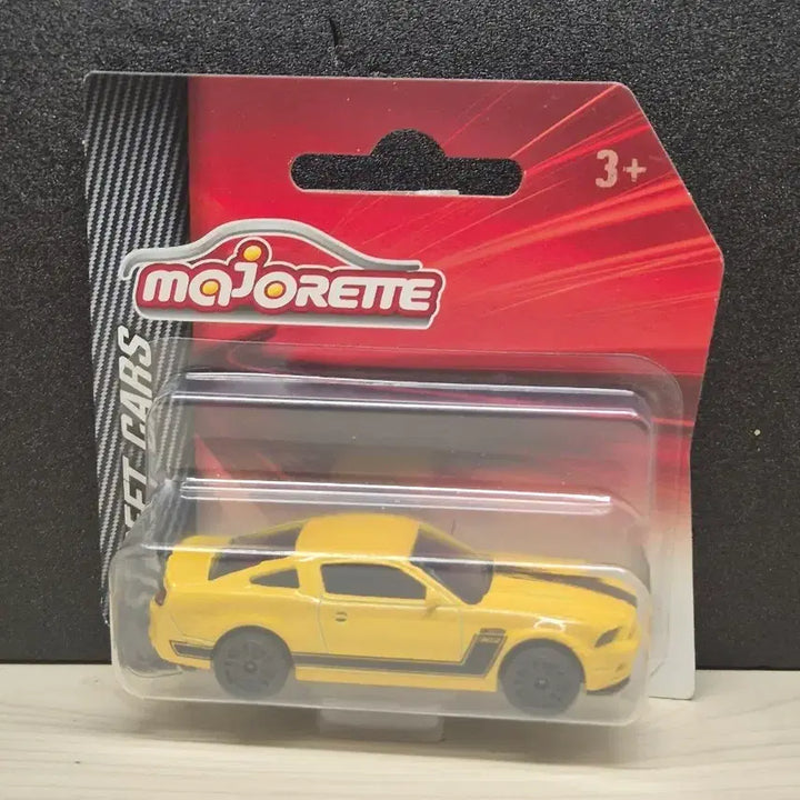 [BUNJANG] Majorette Ford Mustang Yellow Stripe Diecast Model / 마조렛 포드 머스탱 옐로우 스트라이프 다이캐스트
