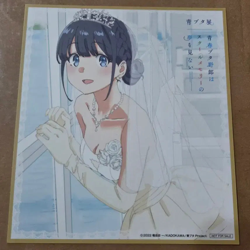 [BUNJANG] Seishun Buta Yarou Makise Haru Shoko Colored Paper / 청춘 돼지 색지 마키노하라 쇼코 청춘돼지