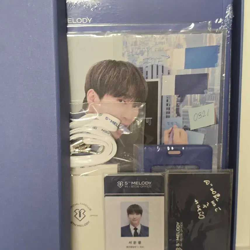 [BUNJANG] BTOB Melody 5th Anniversary Fanclub Kit (Unused) / [미사용] 비투비 멜로디5기 팬클럽 키트