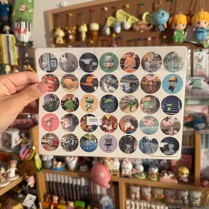 [BUNJANG] Classic Dokodemo Issyo Toro Sticker Set Bundle / 고전 도코데모잇쇼 토로 스티커 세트 일괄