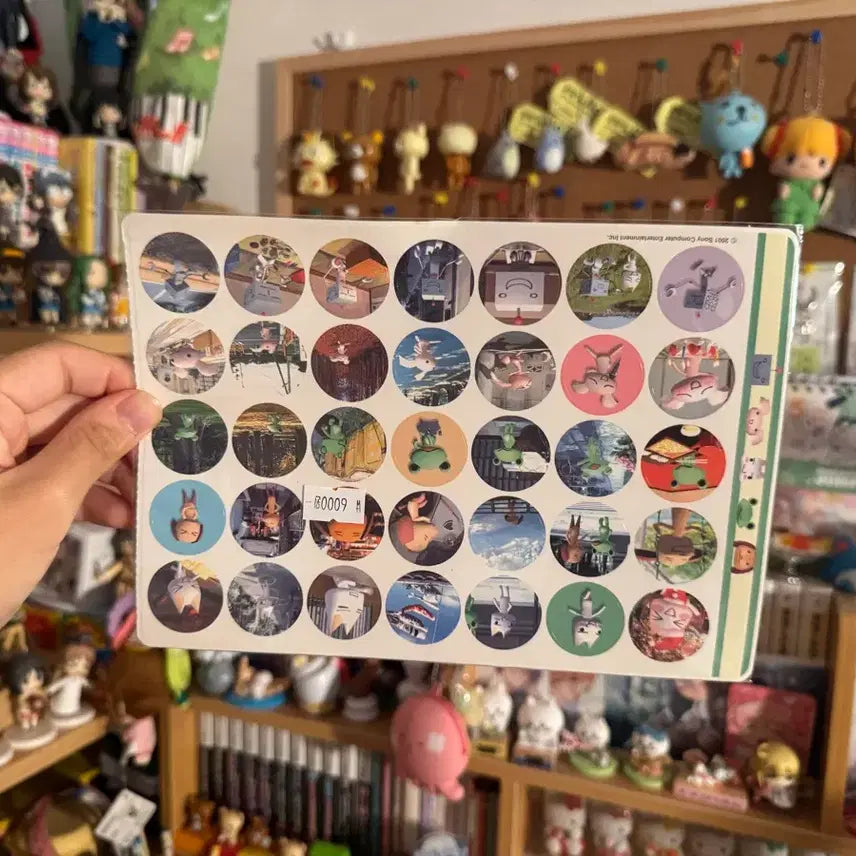 [BUNJANG] Classic Dokodemo Issyo Toro Sticker Set Bundle / 고전 도코데모잇쇼 토로 스티커 세트 일괄