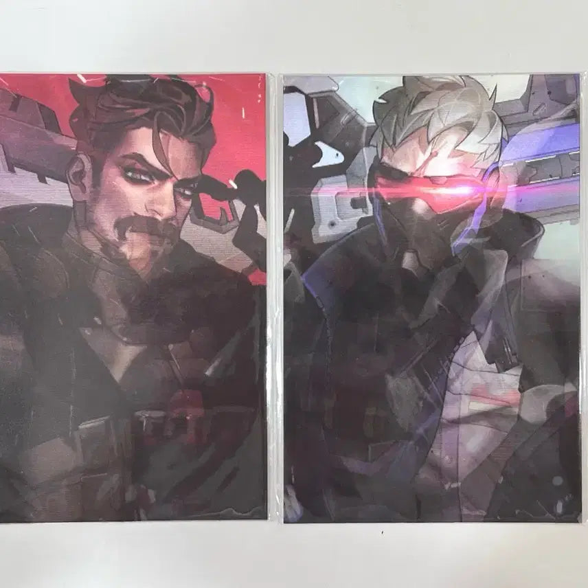 [BUNJANG] Overwatch Reaper Soldier Lenticular Card / 오버워치 리퍼 솔져 렌티큘러 카드