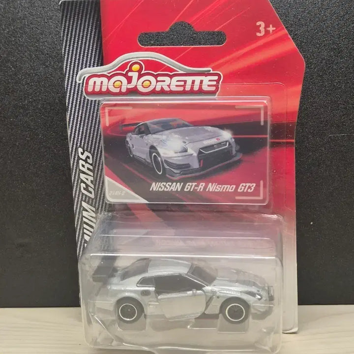 [BUNJANG] Majorette Nissan GT-R R35 Nismo GT3 Silver Diecast Model / 마조렛 닛산 GT-R r35  Nismo GT3 실버 다이캐스트