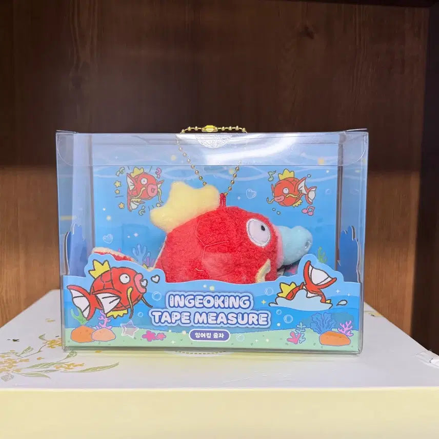 [BUNJANG] Pokemon Magikarp Tape Measure / 포켓몬 이모티콘 잉어킹 줄자