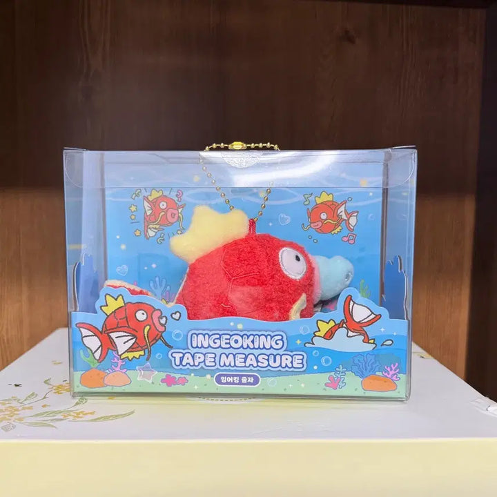 [BUNJANG] Pokemon Magikarp Tape Measure / 포켓몬 이모티콘 잉어킹 줄자