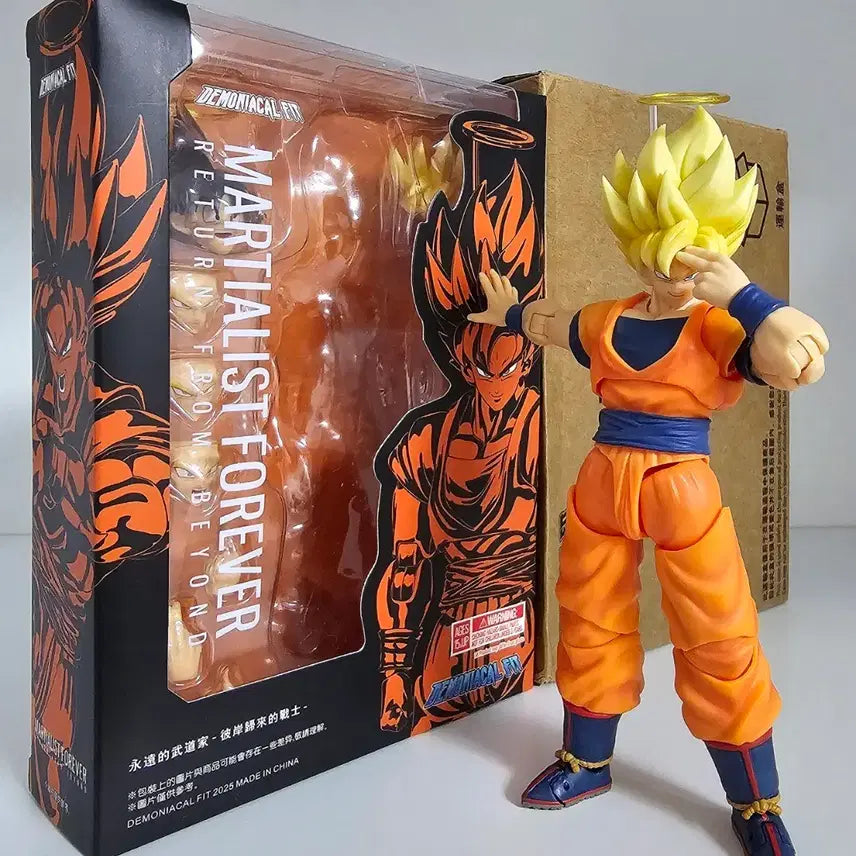 [BUNJANG] Demonical Fit Bandai Dragon Ball Super Saiyan Goku Action Figure / 데모니컬핏 반다이 shf 드래곤볼 손오공 초사이어인 팝니다!!!