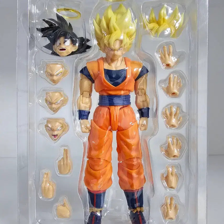 [BUNJANG] Demonical Fit Bandai Dragon Ball Super Saiyan Goku Action Figure / 데모니컬핏 반다이 shf 드래곤볼 손오공 초사이어인 팝니다!!!