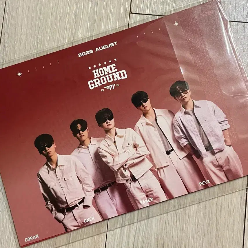 [BUNJANG] T1 Tean Homeground Day 2 Postcard Sealed / T1 티원 홈그 2일차 엽서 미개봉