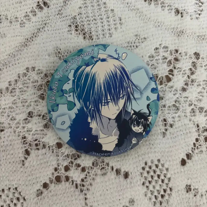 [BUNJANG] Shugo Chara! Original Art Random Can Badge Pin Button Ikuto / 캐릭캐릭 체인지 캐캐체 원화 랜덤 캔뱃지 핀버튼 이쿠토