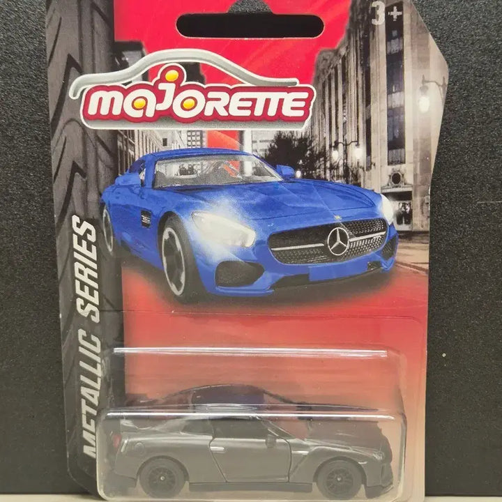 [BUNJANG] Majorette Metallic Series Nissan GT-R R35 Matte Grey Diecast Model / 마조렛 메탈릭 시리즈 닛산 GT-R r35 무광 그레이 다이캐스트