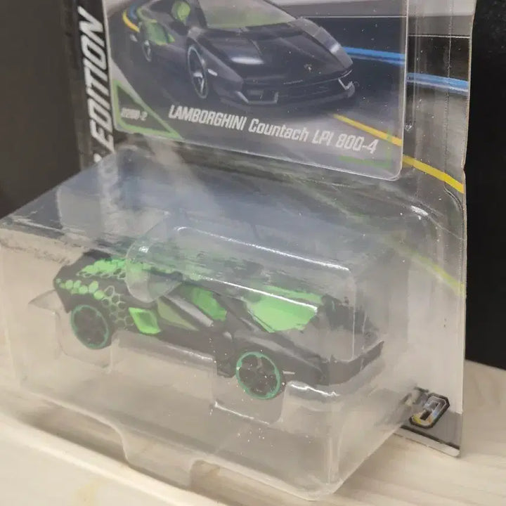 [BUNJANG] Majorette Lamborghini Countach LPI 800-4 Black/Green Limited Edition Diecast / 마조렛 람보르기니 카운타크 LPI 800-4 블랙/그린 한정판 다이캐스트