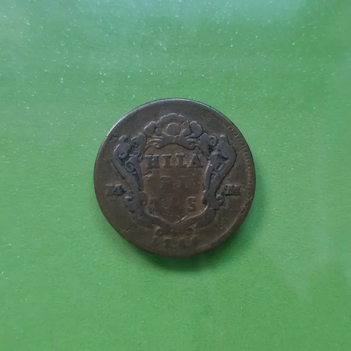 [BUNJANG] Kingdom of Naples 1756 Silver Coin / 1756 나폴리 왕국 동화  은화
