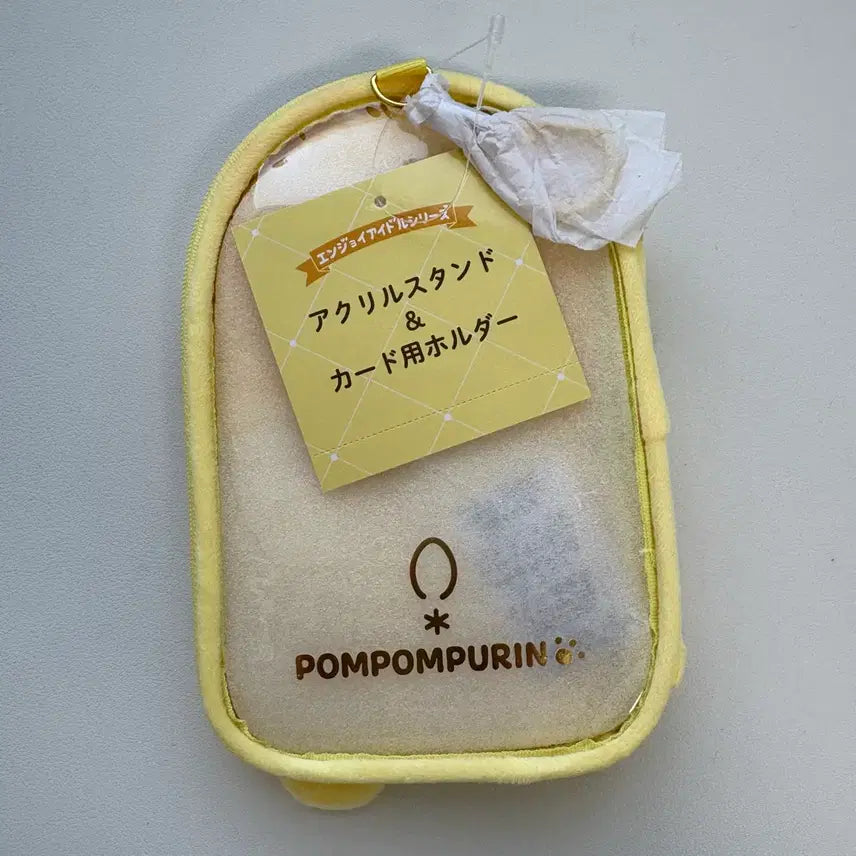 [BUNJANG] Sanrio Pompompurin Enjoy Idol Acrylic Stand Photocard Holder / 산리오 엔조이아이돌 폼폼푸린 아크릴 스탠드 포카홀더 탑로더 새상품
