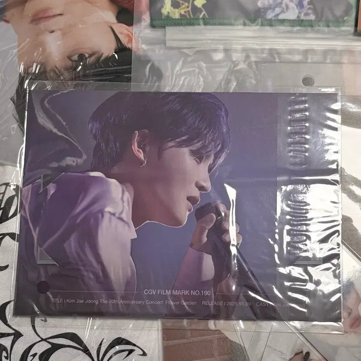 [BUNJANG] Kim Jaejoong Flower Garden CGV Film Mark No. 19 / 김재중 플라워가든 CGV 필름마크 NO.19