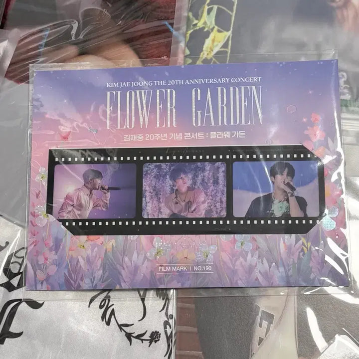 [BUNJANG] Kim Jaejoong Flower Garden CGV Film Mark No. 19 / 김재중 플라워가든 CGV 필름마크 NO.19