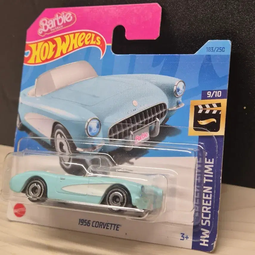 [BUNJANG] Hot Wheels Barbie 1956 Corvette Screen Time / 핫휠 바비 1956 콜벳 스크린타임