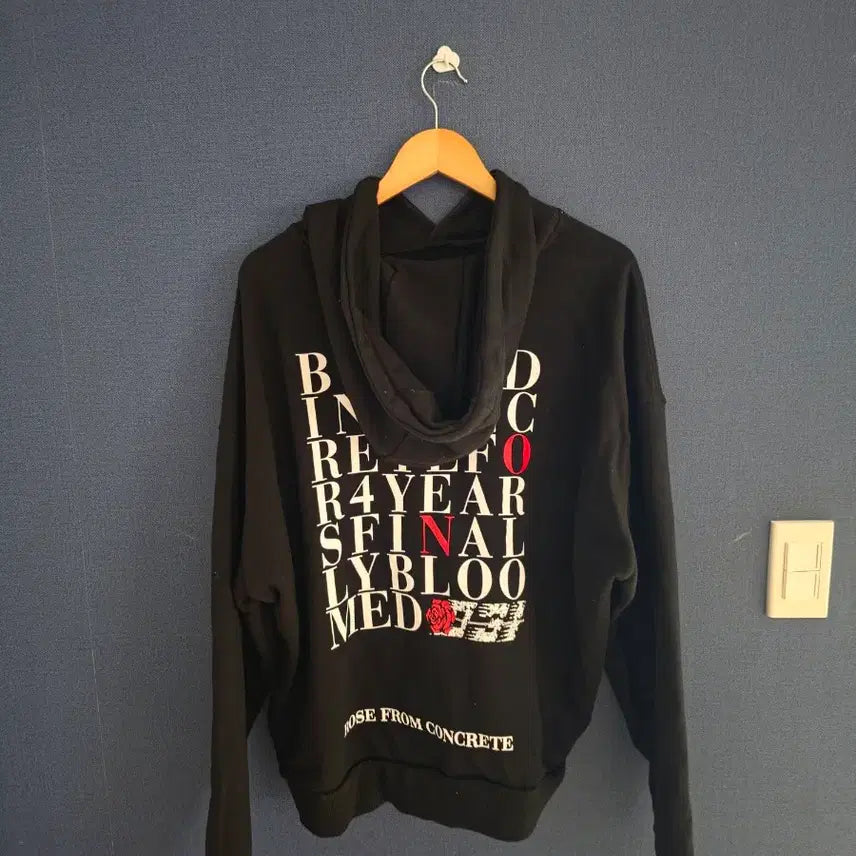 [BUNJANG] CHANGMO Concert Merch Hoodie Black XL / [XL]창모 콘서트 머천 후드티