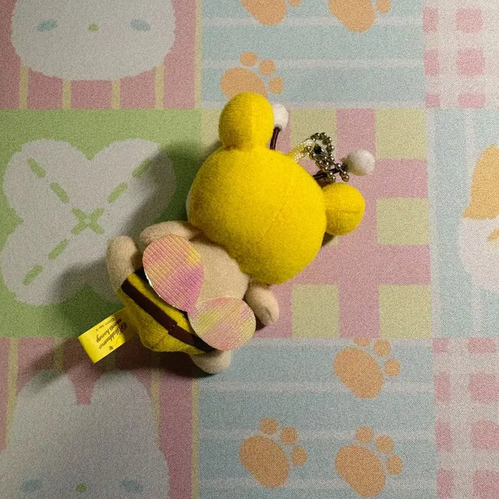 [BUNJANG] Classic Honeybee Korilakkuma Plush Keychain / 고전 꿀벌 코리락쿠마 인형키링