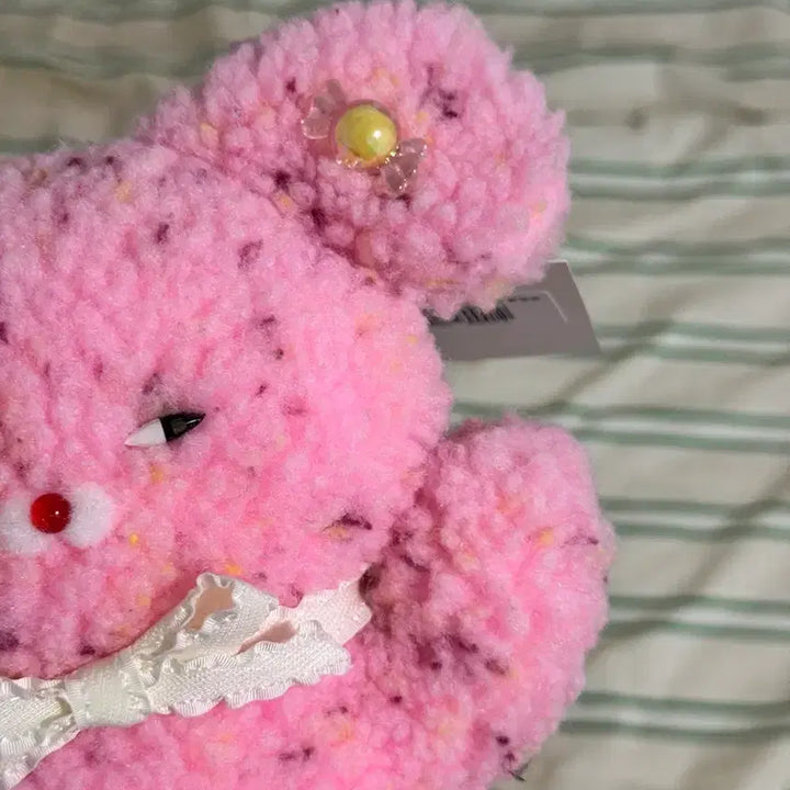 [BUNJANG] Wasabibear Strawberry Candy Limited Edition Doll / 와사비베어 딸기캔디 한정판 (개봉,새상품) 택O