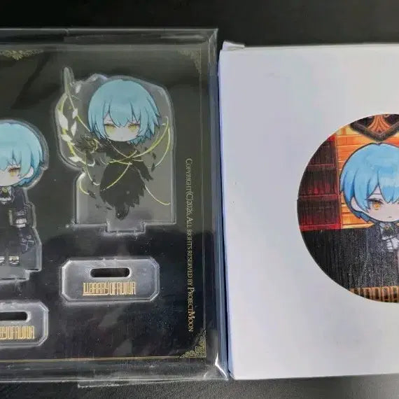 [BUNJANG] Hamhampangpang Angela Acrylic Stand + Coaster Set / 햄햄팡팡 앤젤라 아크릴+코스터 판매합니다