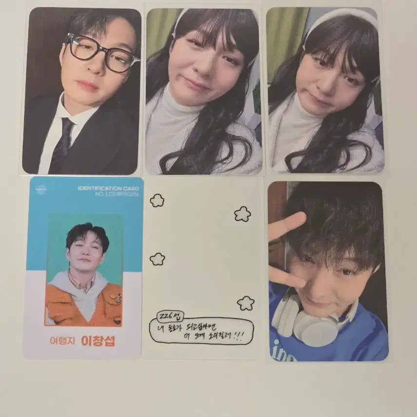 [BUNJANG] Lee Changsub The Wayfarer Concert Suwon Encore Fanclub Booth + Entry Photocard / 이창섭 the wayfarer 콘서트 수원 막콘 팬클럽부스+입장포카