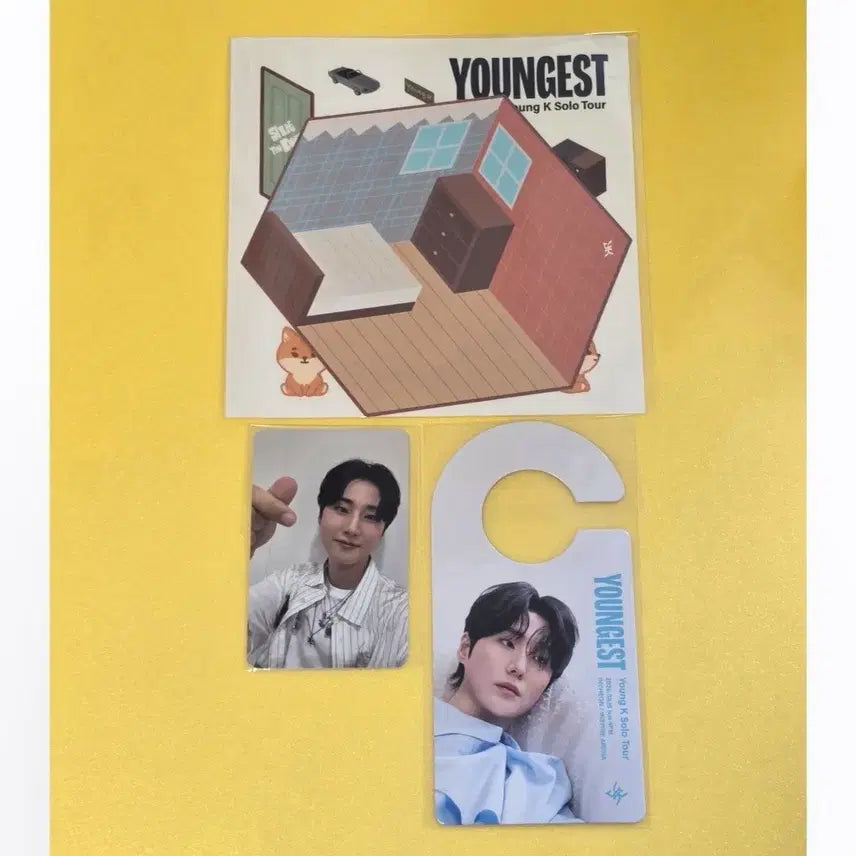 [BUNJANG] Young K Solo Concert "Youngest" Final Concert Entrance Gift &amp; Film Postcard Bundle Set / [입장기프트&amp;필름 일괄] 영케이 솔로콘서트 솔콘 영기스트 막콘 입장기프트 필름 엽서 양도