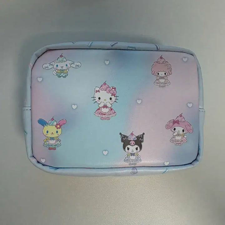 [BUNJANG] Sanrio Dreaming Ice Cream Series Pouch / 산리오 드리밍 아이스크림 시리즈 파우치 새상품