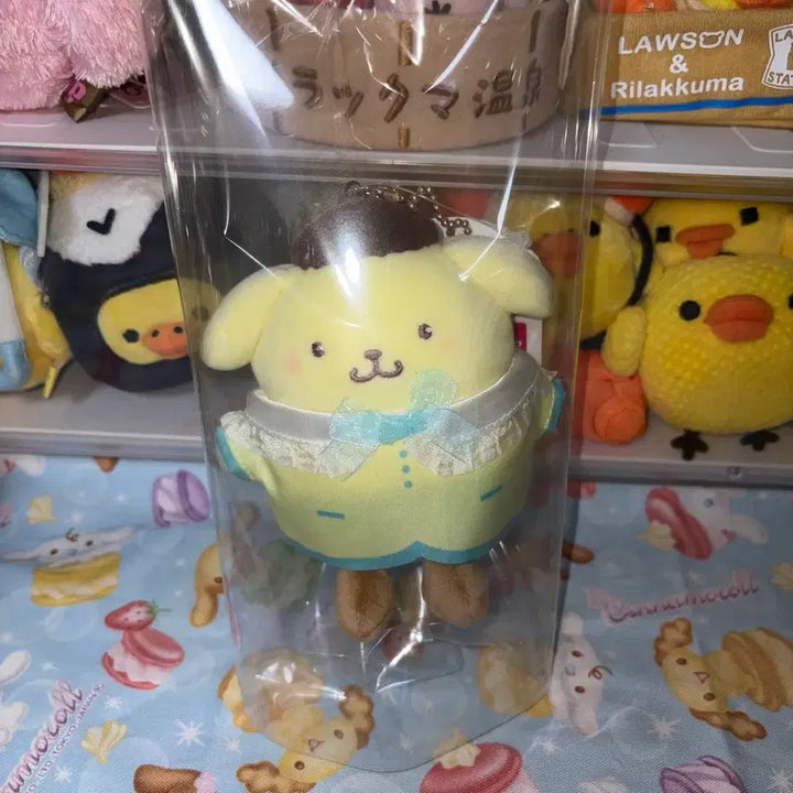 [BUNJANG] Sanrio Pompompurin Bicolor Mascot Plush / 산리오 폼폼푸린 바이컬러 마스코트 인형