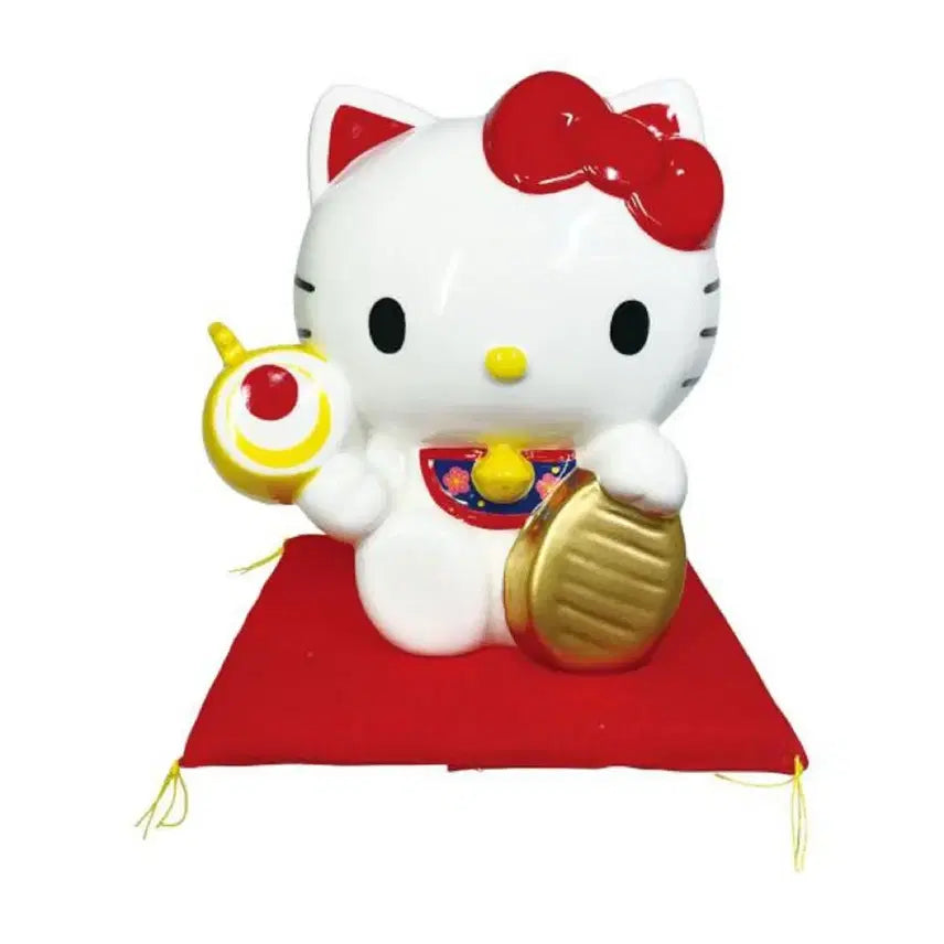 [BUNJANG] Sanrio Authentic Hello Kitty Maneki-neko Lucky Cat Piggy Bank New / 산리오 정품 헬로키티 저금통 마네키네코 복고양이 새제품 새상품
