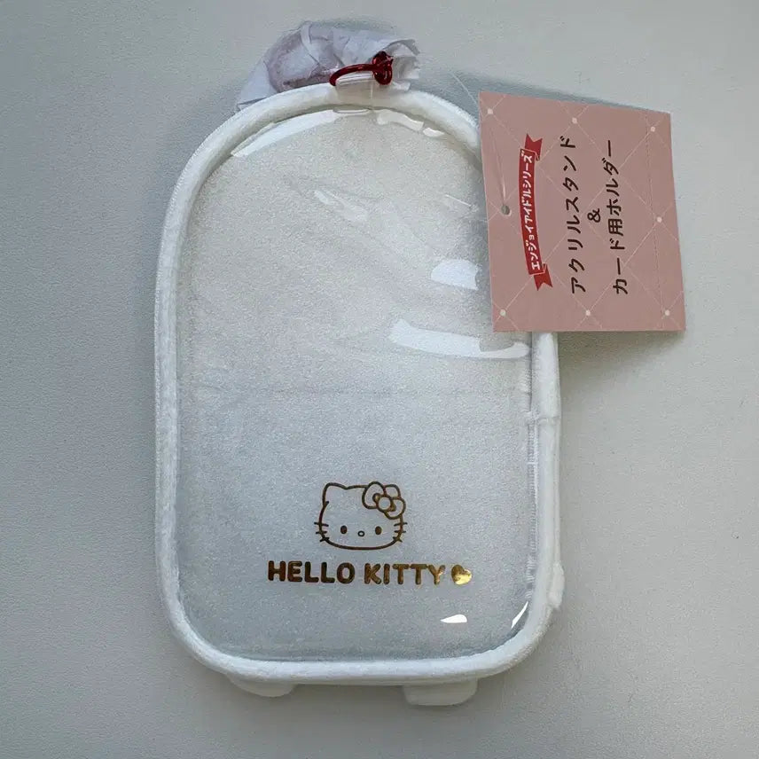 [BUNJANG] Sanrio Enjoy Idol Hello Kitty Acrylic Stand Photocard Holder Toploader / 산리오 엔조이아이돌 헬로키티 아크릴 스탠드 포카홀더 탑로더 새상품