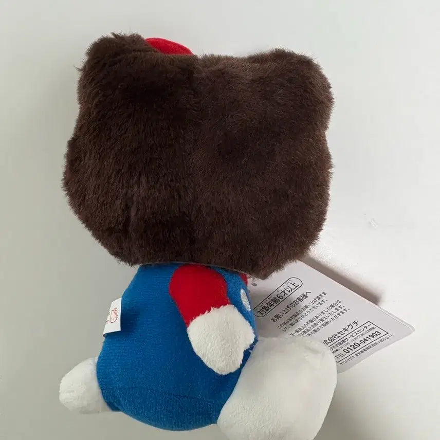 [BUNJANG] Monchhichi x Hello Kitty 50th Anniversary Collaboration Plush Doll / 몬치치 헬로키티 50주년 콜라보 인형 누이 새상품