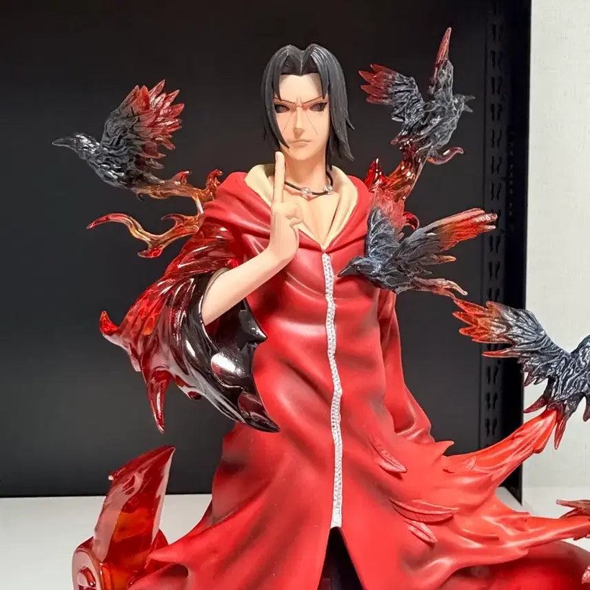 [BUNJANG] Naruto Uchiha Itachi LED Resin Figure (Recast) / LED 나루토 우치하 이타치 레진 피규어 (복각)