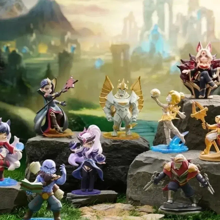 [BUNJANG] Pop Mart League of Legends Mid-Lane Figures (3 Types) / 팝마트 리그 오브 레전드 미드라인 피규어 3종