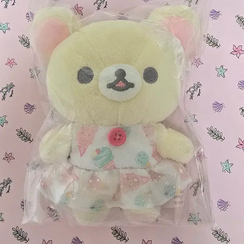 [BUNJANG] Rilakkuma Korilakkuma Tiny Tiny Collaboration Doll (White) / 코리락쿠마 tiny tiny 콜라보 인형(화이트)