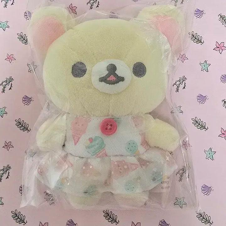 [BUNJANG] Rilakkuma Korilakkuma Tiny Tiny Collaboration Doll (White) / 코리락쿠마 tiny tiny 콜라보 인형(화이트)