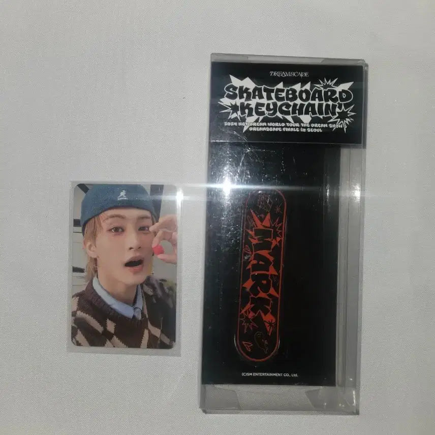 [BUNJANG] NCT DREAM Mark Skateboard Keyring / NCT DREAM 스케이트보드 키링 마크