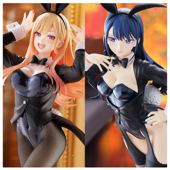 [BUNJANG] My Dress-Up Darling Marin Kitagawa &amp; Hitori Gotoh Bunny Ver. Figure 2-Piece Bundle Set (Sealed) / (미개봉) 비스크돌 그비돌 키타가와 마린 T-most &amp; G&amp;G 바니걸 피규어 2종 일괄 세트