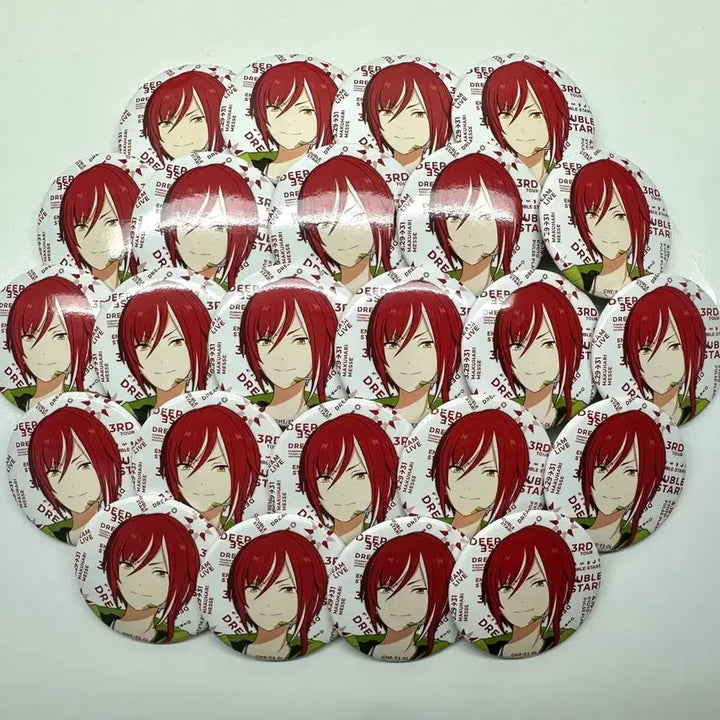 [BUNJANG] Ensemble Stars Sakasaki Natsume 3rd Anniversary Dream Live Can Badge Bundle Set / 앙스타 사카사키 나츠메 3주년 드림라 캔뱃지 일괄