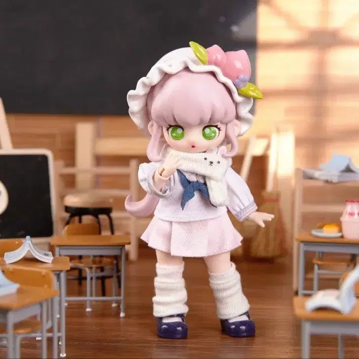 [BUNJANG] Simon Toys TeenNar BJD Student School Series Peach Blind Doll / simontoys teennar bjd 랜덤구관 블라인드돌 학생 스쿨 시리즈 피치