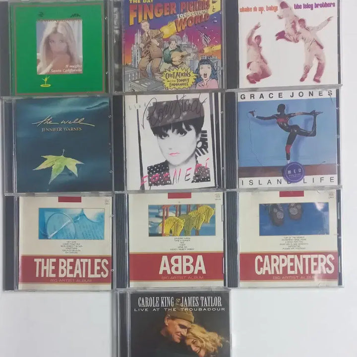 [BUNJANG] Various Artists "Classic Hits" CD Album Bundle Set / CD 앨범 일괄 판매 (비틀즈, 아바, 카펜터스, 그레이스 존스 외)