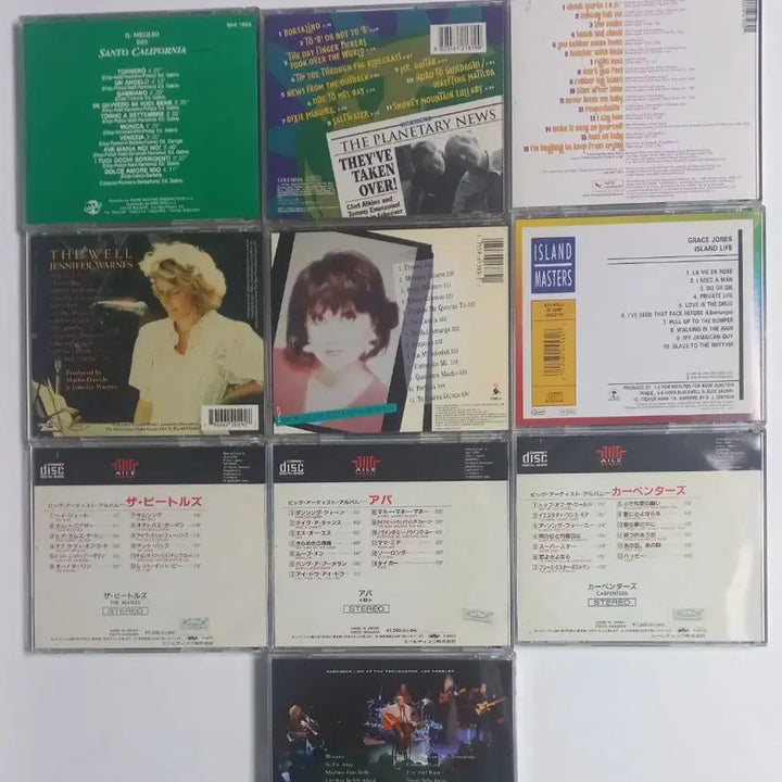 [BUNJANG] Various Artists "Classic Hits" CD Album Bundle Set / CD 앨범 일괄 판매 (비틀즈, 아바, 카펜터스, 그레이스 존스 외)