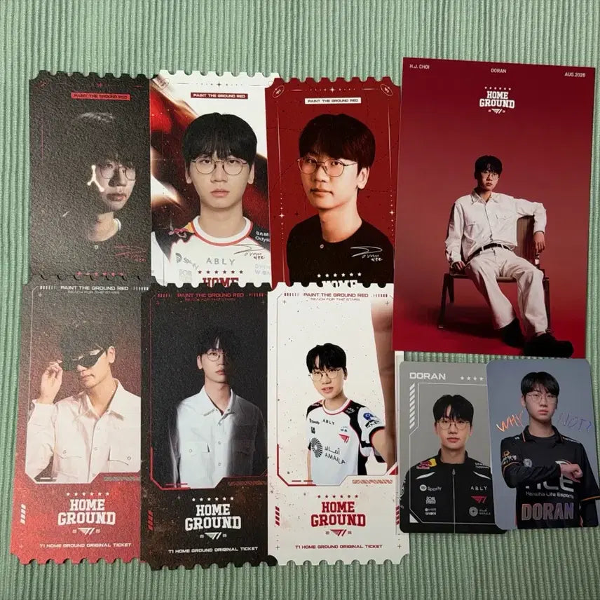 [BUNJANG] TREASURE Doyoung Homeg Postcard + Photocard Bundle Set / T1 도란 홈그 티켓 엽서 일괄 판매