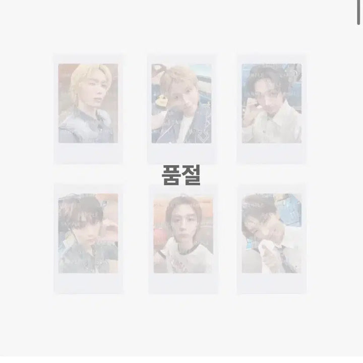 [BUNJANG] BOYNEXTDOOR Paradise Japan Instant Photocard Reproduction / 보넥도 낙원 일본 인스턴트 포토카드 재현