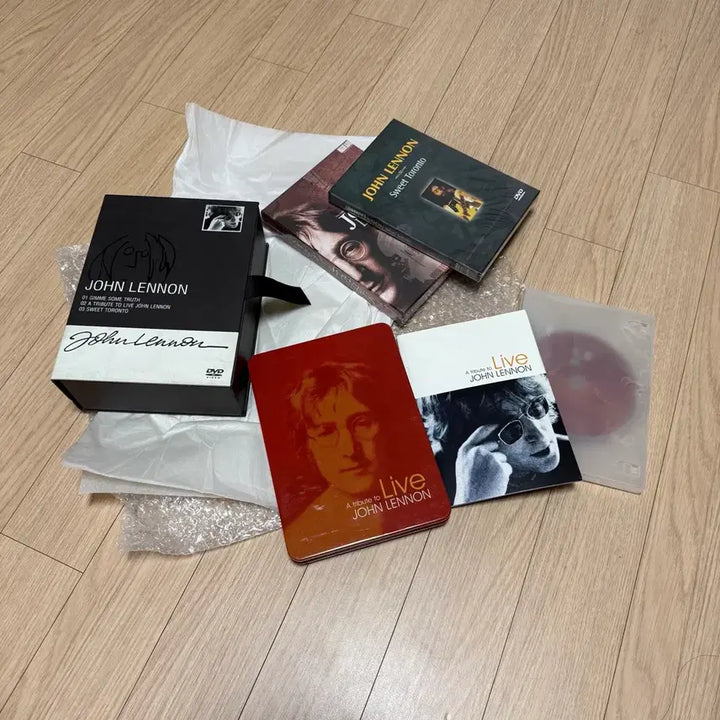[BUNJANG] John Lennon 3-Disc DVD Steelbook Box Set (Rare, Sealed) / 존레논 DVD 3종 스틸북 박스 풀셋(희소/미개봉) JOHN LENNON 비틀즈