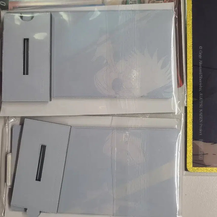 [BUNJANG] Jujutsu Kaisen Volume 0 Movie Limited Edition Acrylic Stand &amp; Clear Board Set / 주술회전 회옥옥절 극장판 특전 굿즈 고죠 게토 페어 아크릴 후가공엽서 클리어보드 회옥 옥절 쿠지 아크릴