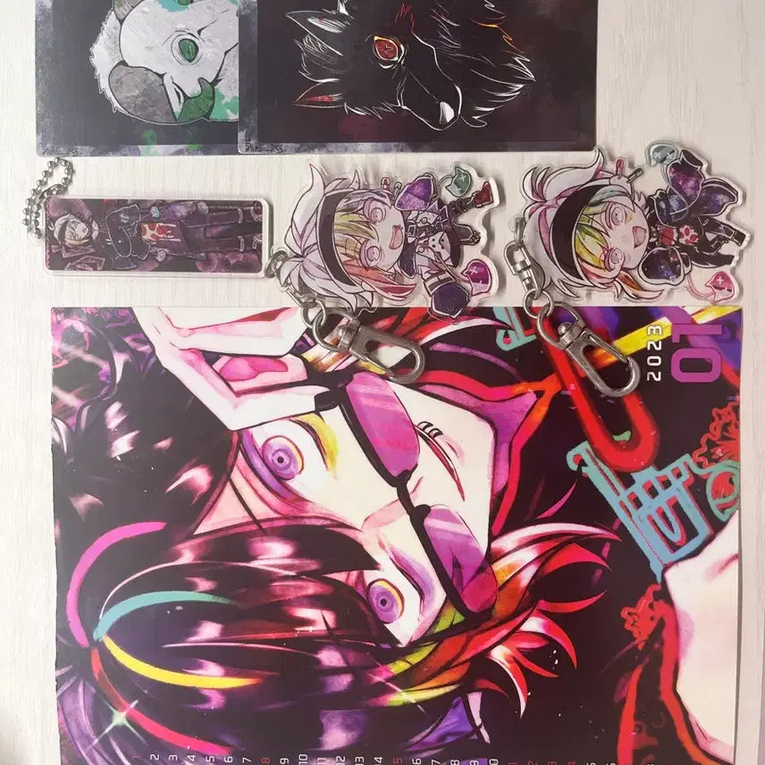 [BUNJANG] Wolf Game Rintaro Amami Acrylic Keychain / Illustration Card Set / 늑대게임 아마미 린타로 아크릴 키링/일러스트 카드 세트 판매해요