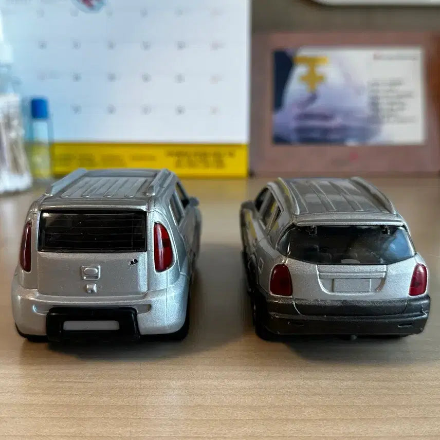 [BUNJANG] Chang Myung Rexton &amp; Soul Diecast Model Bundle Set / <일괄가격> 국산미니카 창명 렉스턴 , 쏘울 다이캐스트