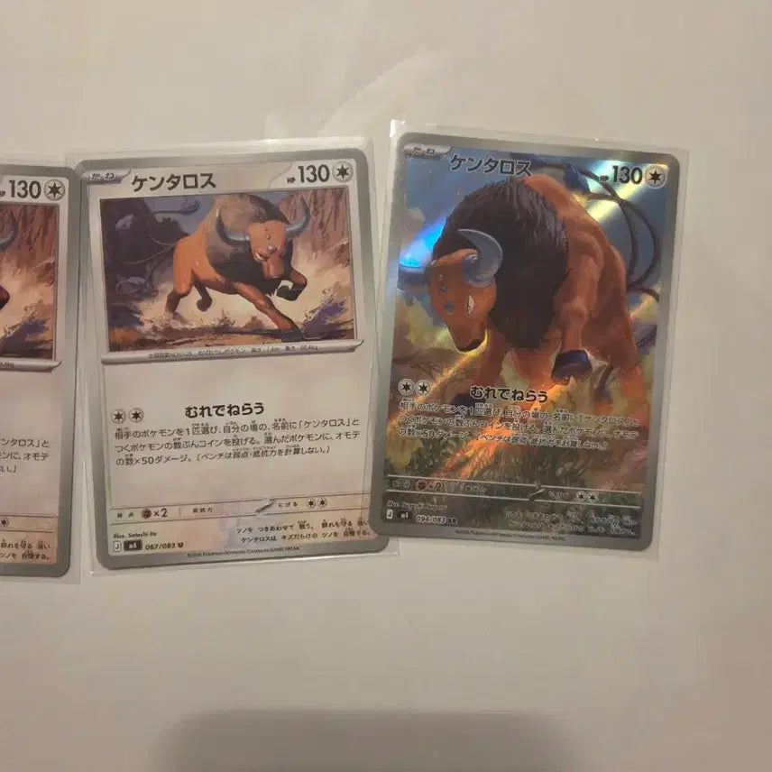 [BUNJANG] Pokemon Card Kentauros Japanese AR / 포켓몬카드 켄타로스 일판 ar