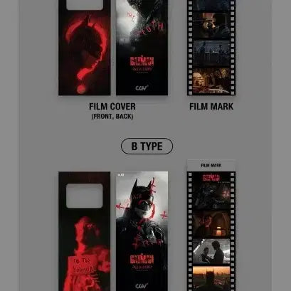 [BUNJANG] The Batman CGV Film Mark &amp; Japan Booklet Bundle Set / 더배트맨 cgv 필름마크+일본 부클릿 일괄판매 합니다