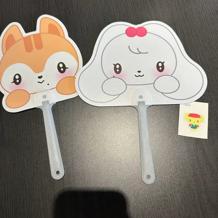 [BUNJANG] MINIVE Fan Sticker / 미니브 부채 띠부실